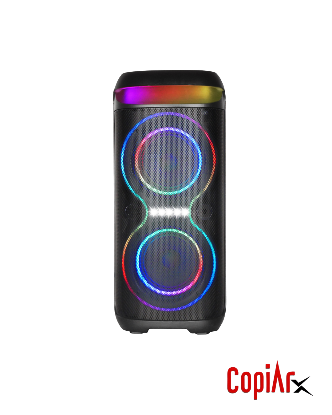 PARLANTE BLUETOOTH AC+DC DUAL 6.5 RGB BLUETOOTH