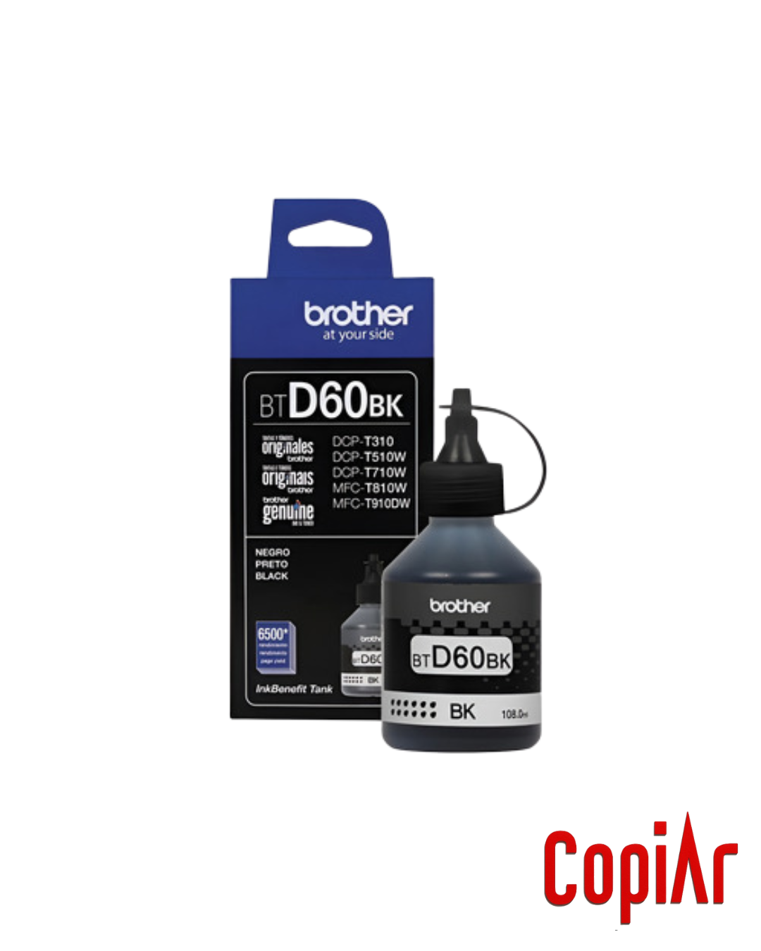 TINTA Brother BT-D60K Negra Original