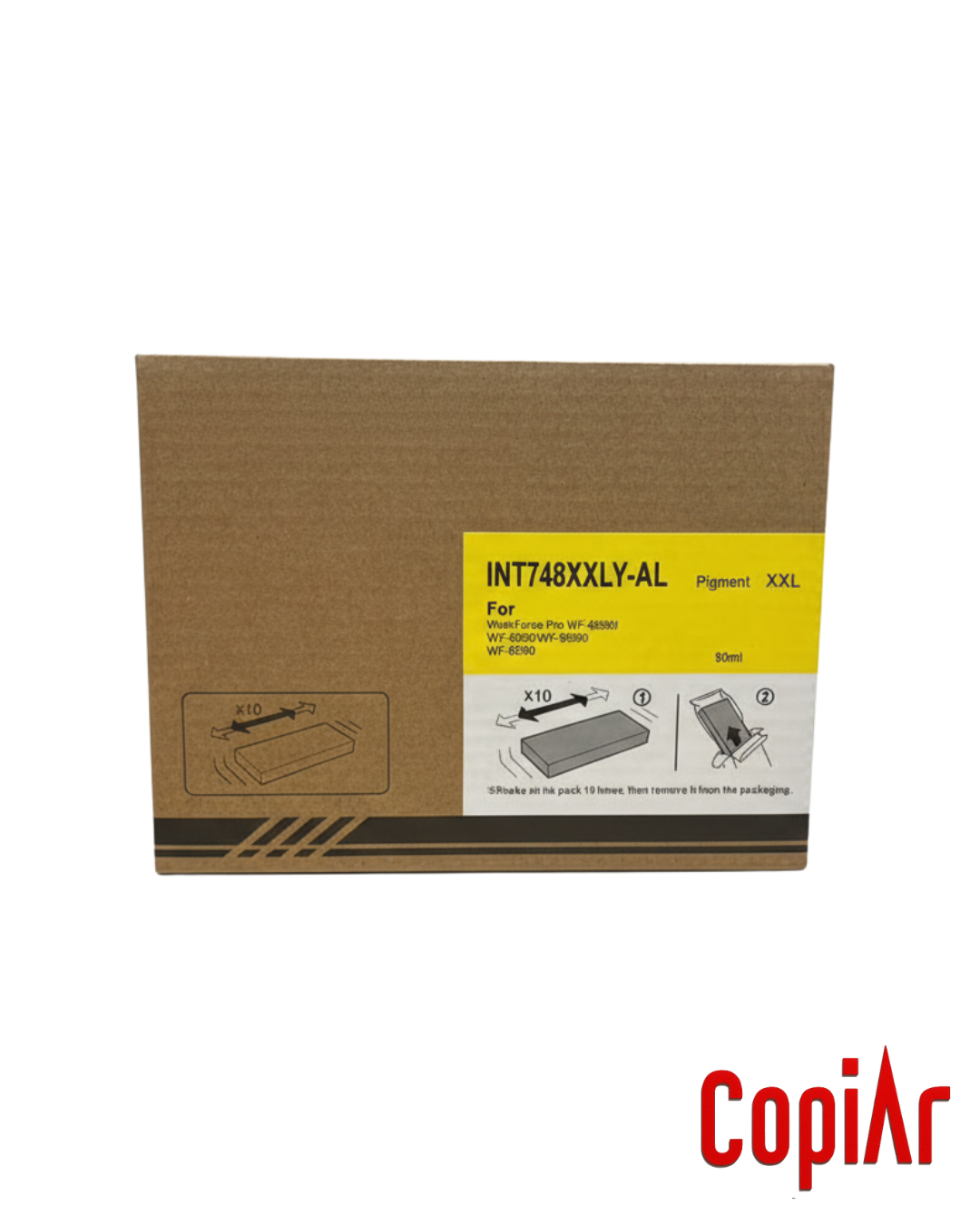 CARTUCHO DE TINTA Epson T748 WF-6590 AMARILLO Alternativo