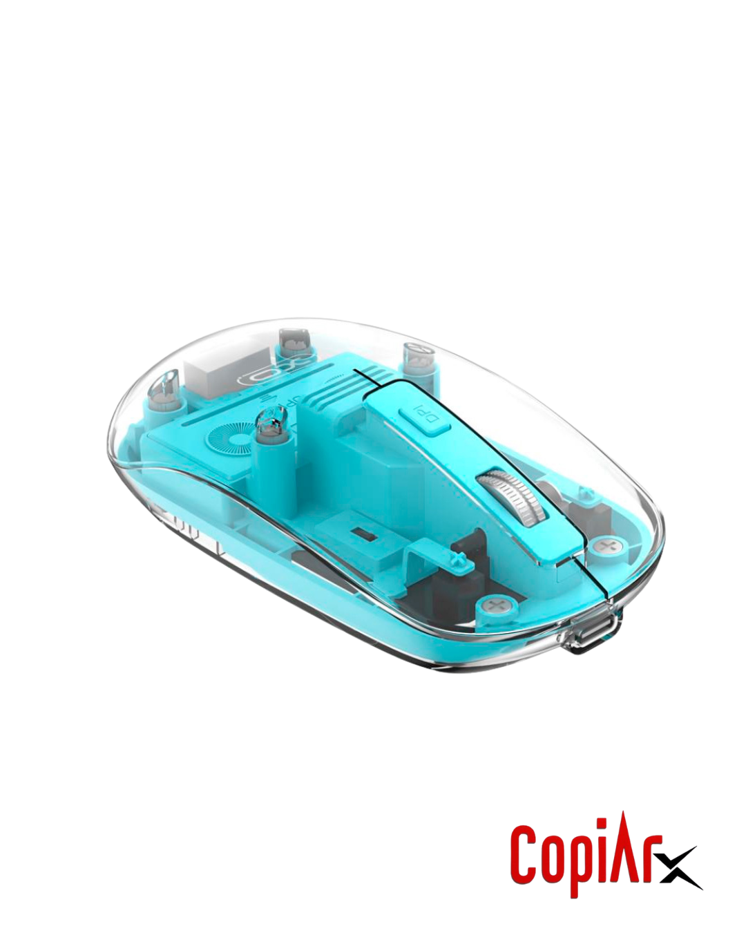 MOUSE WIRELESS BT TRANSPARENTE