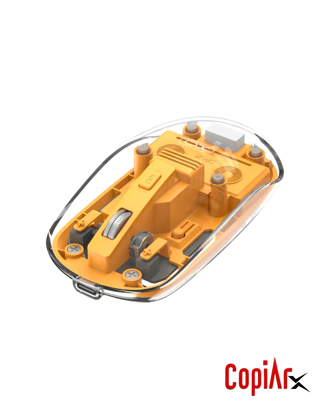 MOUSE WIRELESS BT TRANSPARENTE